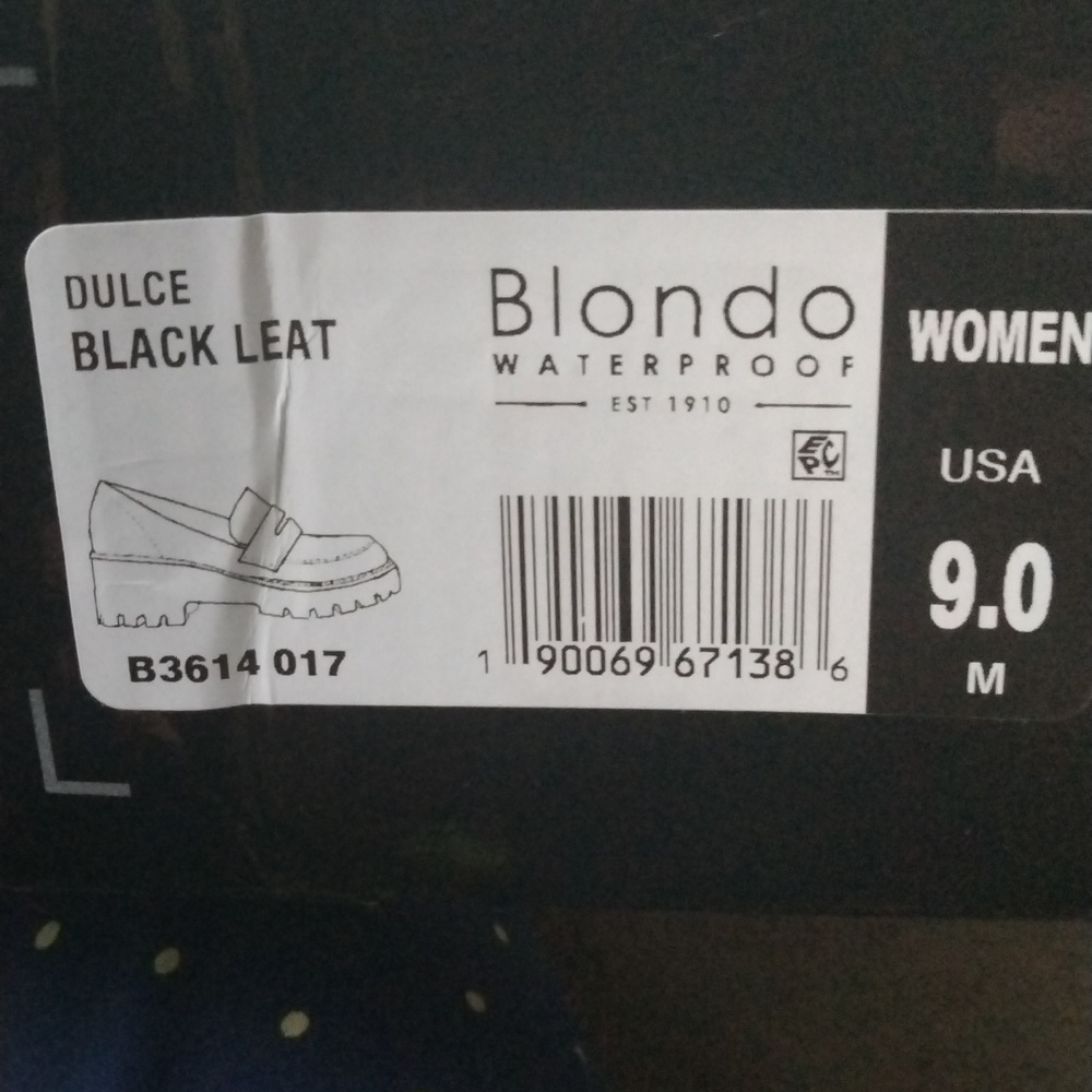 NWT Blondo Leather waterproof loafers size 9 - Picture 11 of 11